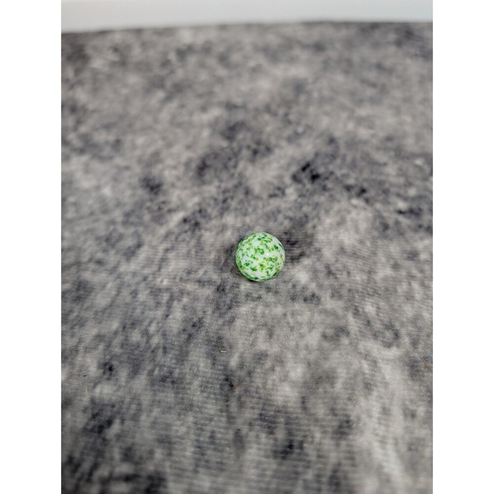 Vintage Marble Glass Green Confetti Speckled / Vacor Star Dust Marble